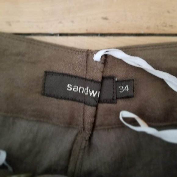 Vintage bronze metallic pants - Picture 4 of 8
